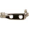 Creativ Company monte pin, 15 mm, argento, SP, 10 Camera