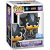 Funko Pop! Heroes: Justice League & Sonic - Shadow as Batman - Sonic + DC Comics