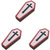 3 Count Scatole Di Caramelle Gotiche Contenitori Porta Forma Bara