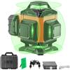VEVOR Livella Laser Verde Autolivellante 30 m Linea Trasversale per Misurazione