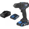 HYUNDAI Avvitatore a Percussione Brushed 20V +2 Batt. 2Ah Hyundai 25871 40Nm