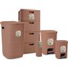 Stefanplast Bundle Domus 5 Pezzi Cassettiera + Portabiancheria + 2 Pattumiere + Scopino