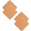 2 Pack Lavagna Di Sughero Da Parete Lavagnetta Quadratini Bacheca