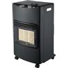 Megashopitalia Stufa a Gas GPL Pieghevole Salvaspazio 4200W Sicurezza ODS Antiribaltamento Bombola 8-15Kg Tubo e Regolatore Incluso