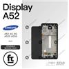SAMSUNG DISPLAY A52 4G/5G A525 526 ORIGINALE SERVICE NERO TOUCH SCREEN SCHERMO
