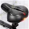 aglow.it Sella per bicicletta in gel ergonomica elettrica bici comoda MTB sedile Bike