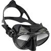 Cressi Nano Mask - Maschera Subacquea Professionale - Disponibile in Silicone Tr