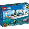 LEGO City 60221 Diving Yacht Yacht da Immersione 148 Pezzi Nuovo Sigillato