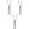 3 Pack Collana Con Bacchetta Di Tamburo Collane Per Ragazze Da Uomo