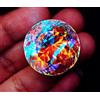 Mystic Quartz Gemma Sciolta Certificata Forma Tonda 60+ Ct Con Regalo