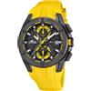 Lotus Cronografo Al Quarzo Vortex (44 Mm) Quadrante Nero E Giallo / L18943/1