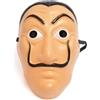 Ciao SRL Maschera Carnevale Halloween Salvador Dalì Casa Di Carta 1 pezzo