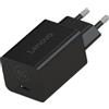 Lenovo GaN Nano 65W Adapter EU, caricatore USB-C da 65W con tecnologia GaN, cavo 1,8 m e volume 49 cc, per notebook e mobilità