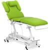 physa Lettino massaggio elettrico 200 kg verde chiaro