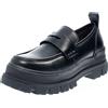Buffalo Aspha Loafer - Mocassini Carrarmato Nero - Taglia 39 [25.1cm] Scarpe