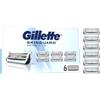 Gillette Skinguard Sensitive 6 Lamette di Ricambio per Rasoio Barba Uomo | Striscia Lubrificante Lubrastrip Migliorata, per Uomini con Irritazioni della Pelle, 6 Lamette da Barba