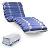 Mobiclinic®, Mobi 2, Materasso antidecubito con motore a compressore, Per piaghe da decubito di grado i e ii, Aria alternata, Marchio europeo, Nylon pvc medicale ignifugo, 20 celle, Colore blu