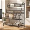 Scaffale da Scrivania Multiuso Scaffaletto Stabile per Cucina