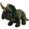 Wilberry Large Triceratops Soft Toy - NHM Dinosaur Collection - Lifelike Plush w