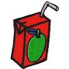 Akacha Patch Ecusson Ricamato Applicazione Zaino Cucito Kawaii Mattone Succo Di Frutta