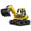Teorema Giocattoli Teorema - Click Clack, Escavatore da Costruire 465 Pezzi, Kit di Modellismo per Bambini 5+ Anni, Mezzo da Cantiere con Mattoncini, Mini Mezzi da Cantiere, Idea Regalo