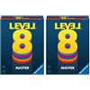 Ravensburger 20868 - Level 8 Master, la versione master del popolare gioco di carte per 2-6 giocatori dai 10 anni in su, gioco per famiglie/gioco da viaggio (Confezione da 2)