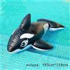 Cavalcabile Gonfiabile Orca Mare Piscina Con Maniglie 193x119cm reb
