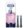 Oral-B Testine di Ricambio iO Series Gentle Care Nere 3 Testine Rotonde Originali per