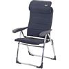 Crespo al/215-aec-82 - Poltrona 7 pos. Alluminio Compact Tessuto Air-Elegant