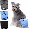 Nobleza Nobleza Pannolini Riutilizzabili Cani Taglia S 30-35cm Nero Grigio Blu 6