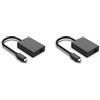 No 2X Adattatore Ethernet per Scheda di Rete Micro-USB Adattatore per Scheda d2422