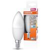 OSRAM Lampada LED classica B60 Star Classic B60 per base E14, forma di candela, look Matt, 806 lumen, bianco freddo, 4000k, sostituzione di lampadine da 60w convenzionali, non dimmerabili, 1 pacco