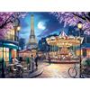 PuzzleCraftix Puzzle Legno Torre Eiffel 300 500 1000 Pezzi Adulti Regalo Natale