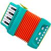 No Fisarmonica Giocattolo 10 8 Fisarmoniche Basse per Bambini Strumenti 7935