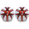 Mondo Toys - Pallone da Calcio Cucito A.C. MILAN - Prodotto Ufficiale - misura 5-300 g - colore Rosso Nero - 13449