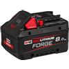 Milwaukee M18 FB8 FORGE 18V batteria agli ioni di litio 8,0 Ah 2,5 libbre spe...
