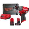 Milwaukee M12 FPD2 HammerDrill BL 3Ah+6Ah 12V 1550Rpm 22500bpm 45Nm Charger_220V