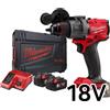 Milwaukee M18 FPD3 BL 2x5.0Ah Keyless 13mm 2100Rpm 33000Bpm 158Nm *Charger_220V*