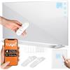 Berdsen Riscaldamento a infrarossi, 720 W, riscaldamento rapido, touch screen, telecomando WiFi, timer 1-9 h