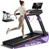 UMAY Tapis Roulant Salvaspazio con 16% Pendenza 14KM/H 3.5HP Tapis Roulant