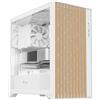 ITEK CASE GAMING WOODY ITGCAWO28W - NO ALIMENTATORE - FRONTALE IN LEGNO - BIANCO