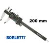 BORLETTI Calibro digitale acciaio inox corsoio extra preciso 200 mm BORLETTI CDJAAB20 CE
