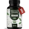Bloom naturals beauty supplements Vitamina B Complex - 365 Compresse - 1 Anno di Scorta - Complesso Vitamina B (B1
