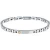 MORELLATO Bracciale Morellato Gold Uomo Acciaio e Oro 18K (SATM29)