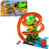 Mattel Hot Wheels City T-Rex Battaglia Infuocata, Macchinina Die-Cast