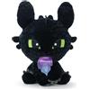 Whitehouse Leisure DRAGON TRAINER Peluche 30cm SDENTATO sputafuoco NERO Furia BUIA Play By Play