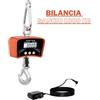 BILANCIA DINAMOMETRO DA GRU 1000 KG CON GANCIO INDUSTRIALE A SOSPENSIONE