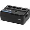 VULTECH UPS 700VA XS LINE INTERACTIVE CON ONDA PSEUDOSINUOSIDALE 2 USB CON SOFTW