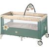 Janè Lettino viaggio pieghevole doppia altezza (129x77x71,5cm) DUO LEVEL TOYS Botani