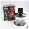 Braun MQ30 Nero Accessorio Tritatutto EasyClick per 4130, 4165, 4191, 4192, 4193, 4199